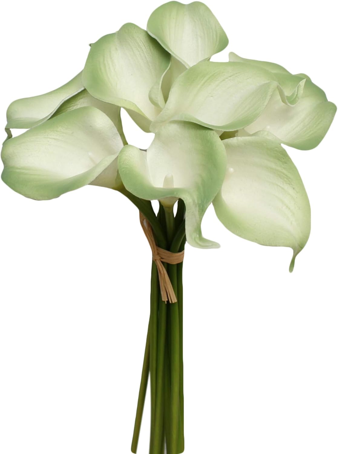 Beige Artificial Flowers — Clover Green Trimmed