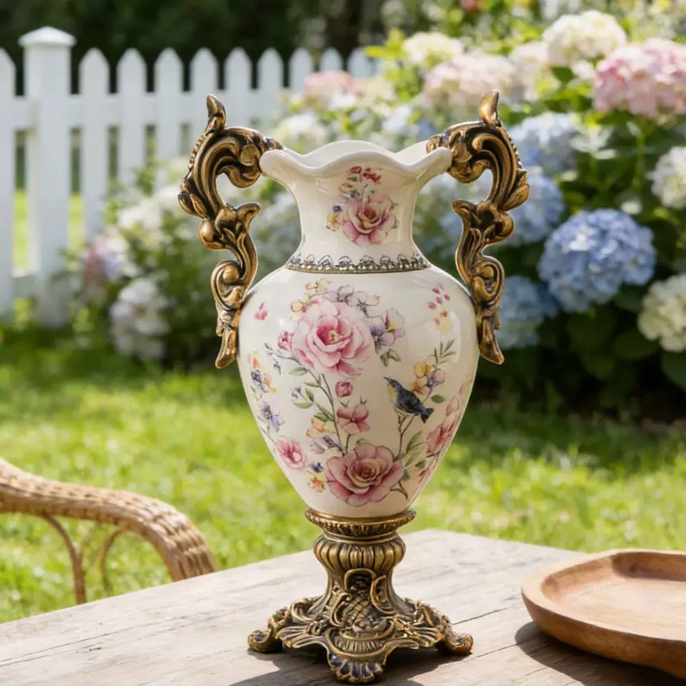 Modern Pink Flower Vase — 5" - View 4