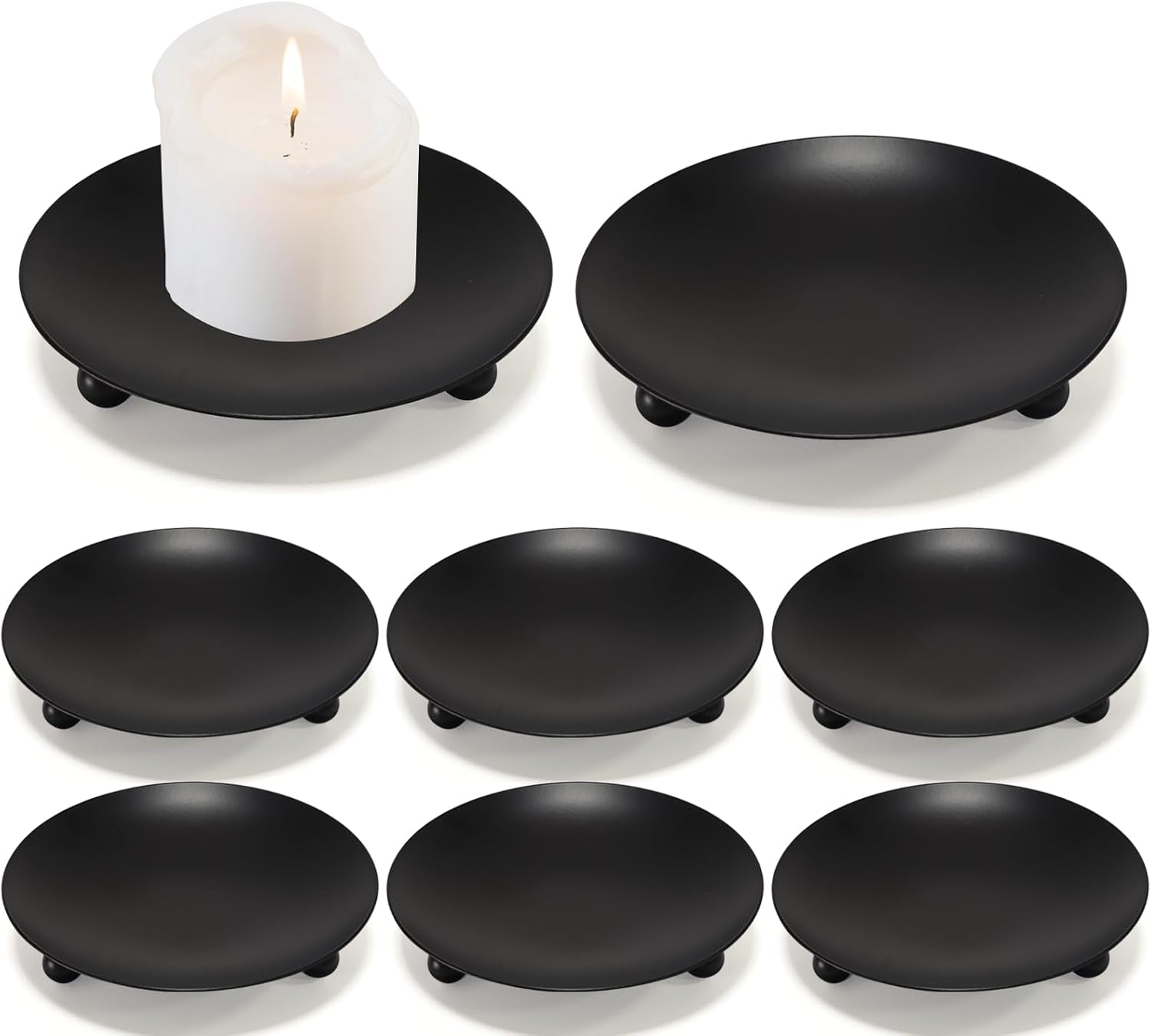 Metal Pillar Candle — 8