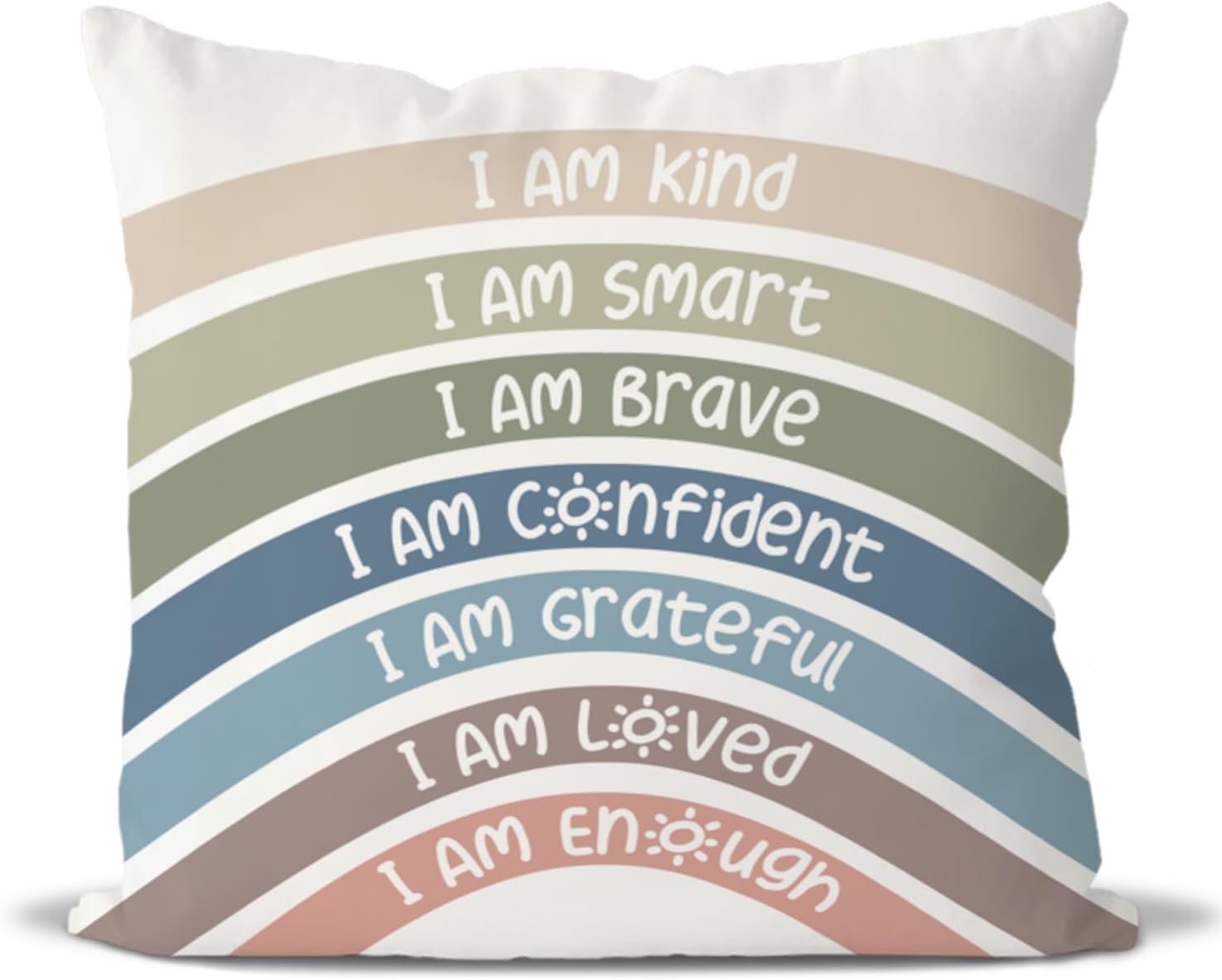 Blue Throw Pillow Cover — 18" — Reseda