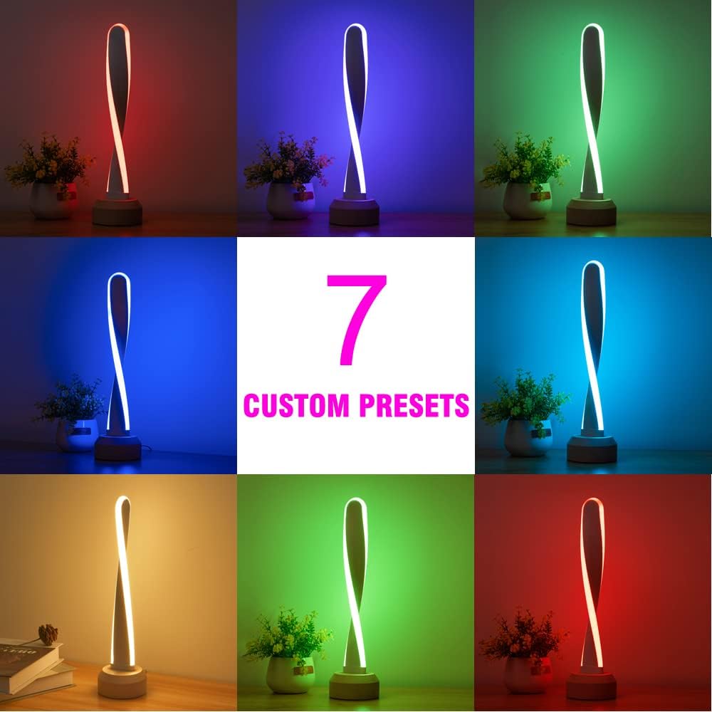 RGB Modern Wood Pendant Light - View 3