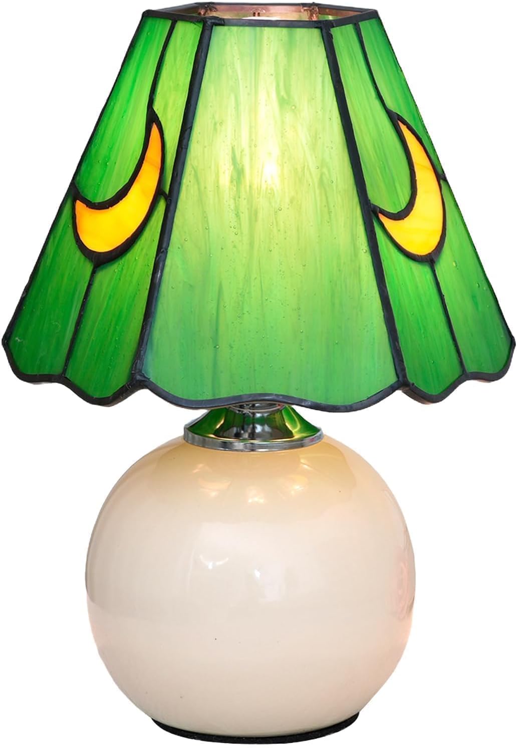 Blue Nightstand Lamp — Moon Mushroom Lamp-Green