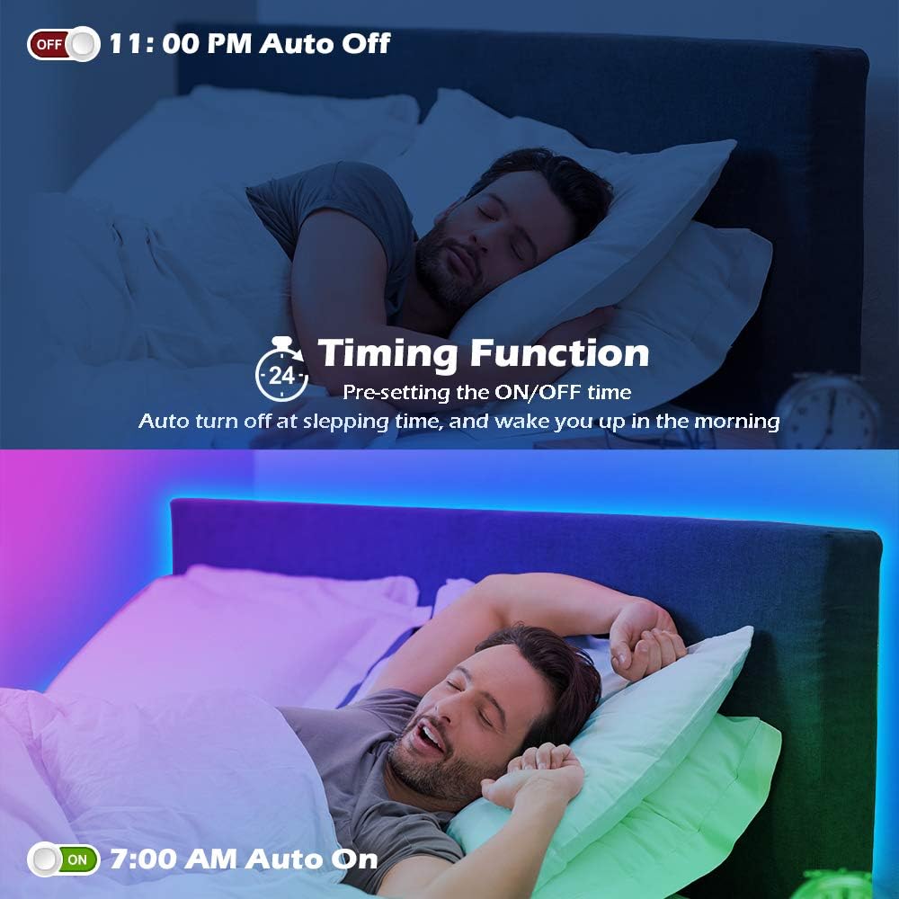 Smart Rattan LED Strip Lights - View 5