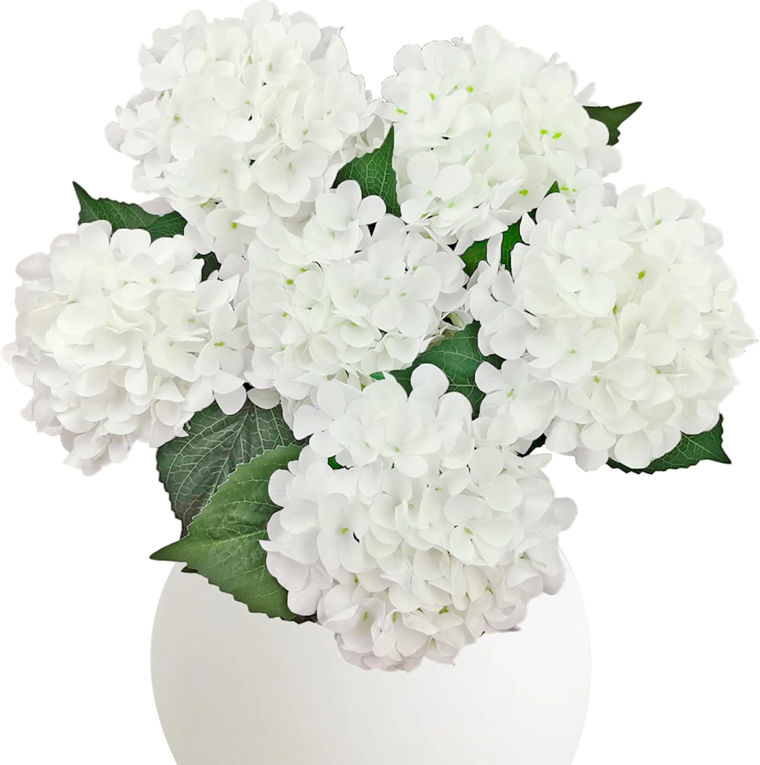 Blue Artificial Flowers — White
