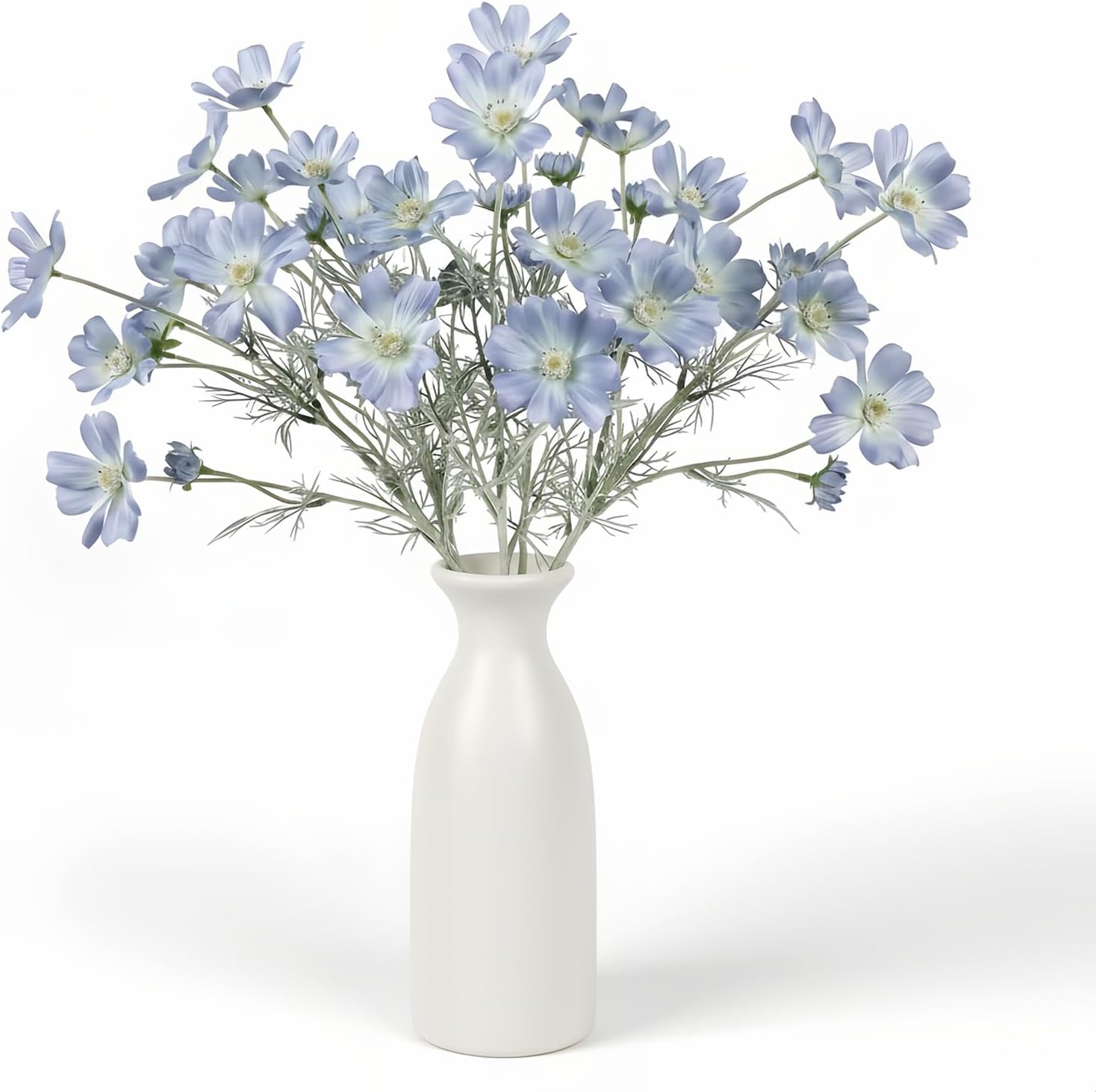Blue Artificial Plant — 24" — Light Blue