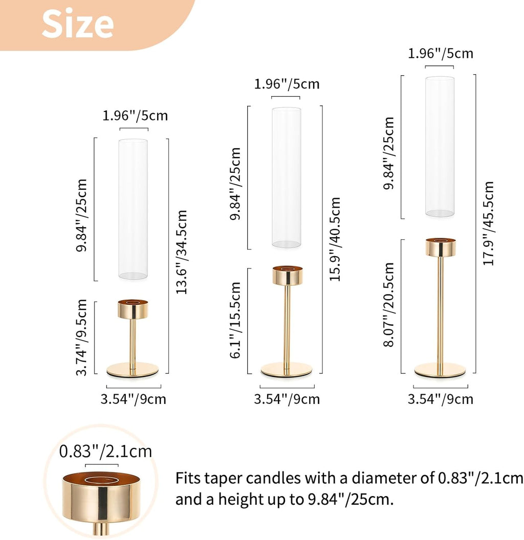 Luxe Gold Candle — Set of 3 - View 5