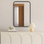 Framed Wood Mirror — 18" - View 3