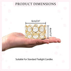 Luxe Gold Candle — Set of 12 - View 3
