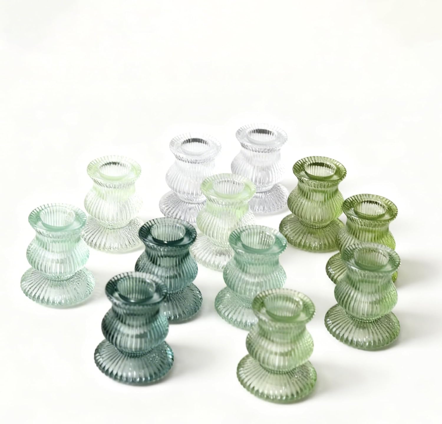 Vintage Black Candle — Green&clear