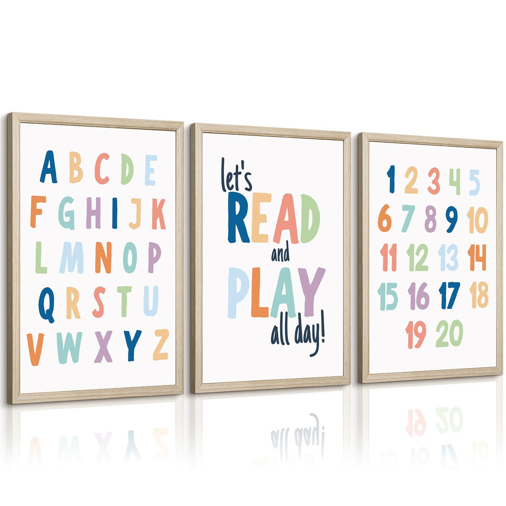 Framed Wood Wall Decor — 24"