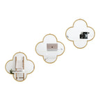Luxe Black Wall Mirror — Set of 3