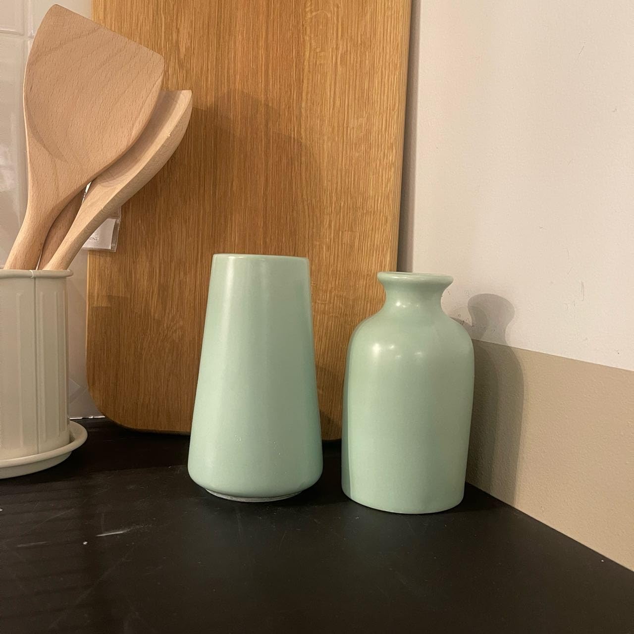 Farmhouse Blue Vase — Set of 2 - View 4
