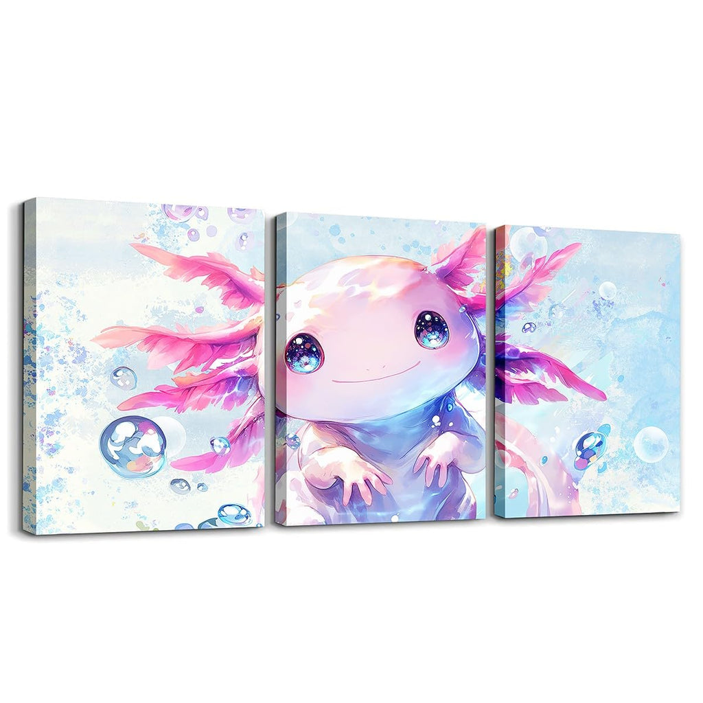 Blue Canvas Wall Art — 12"