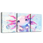 Blue Canvas Wall Art — 12"