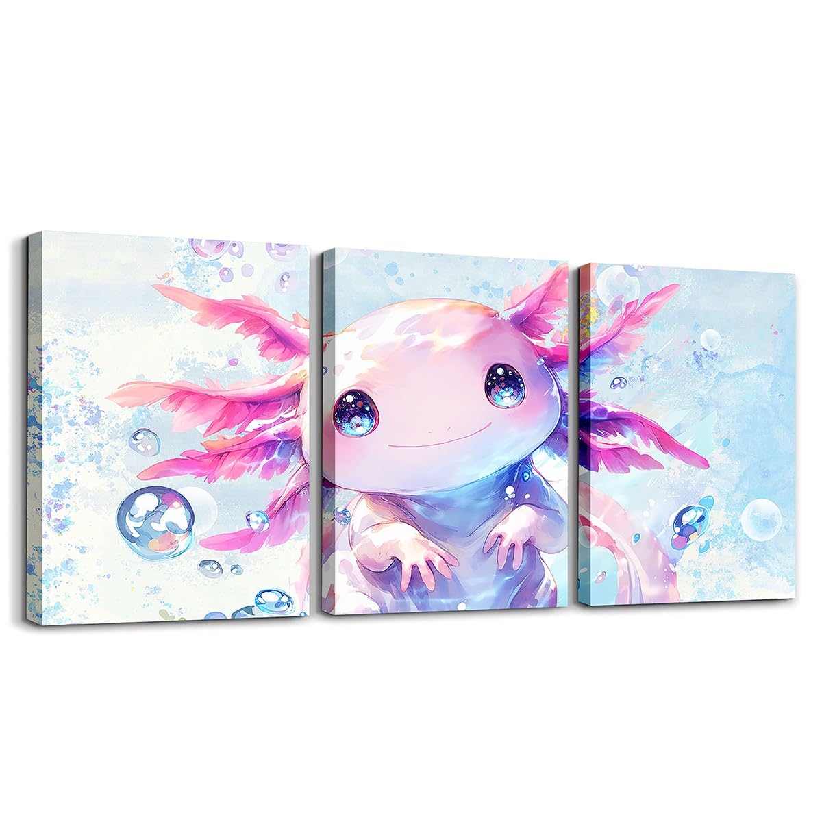 Blue Canvas Wall Art — 12"