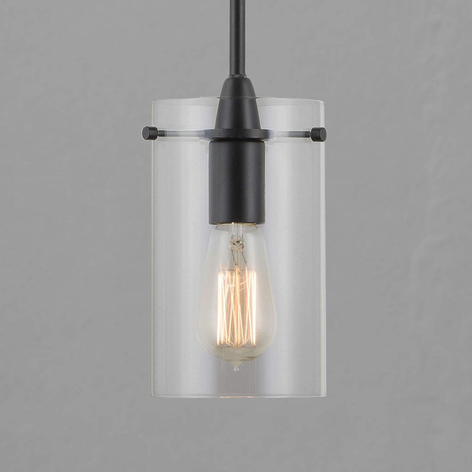 Black Pendant Light - View 4