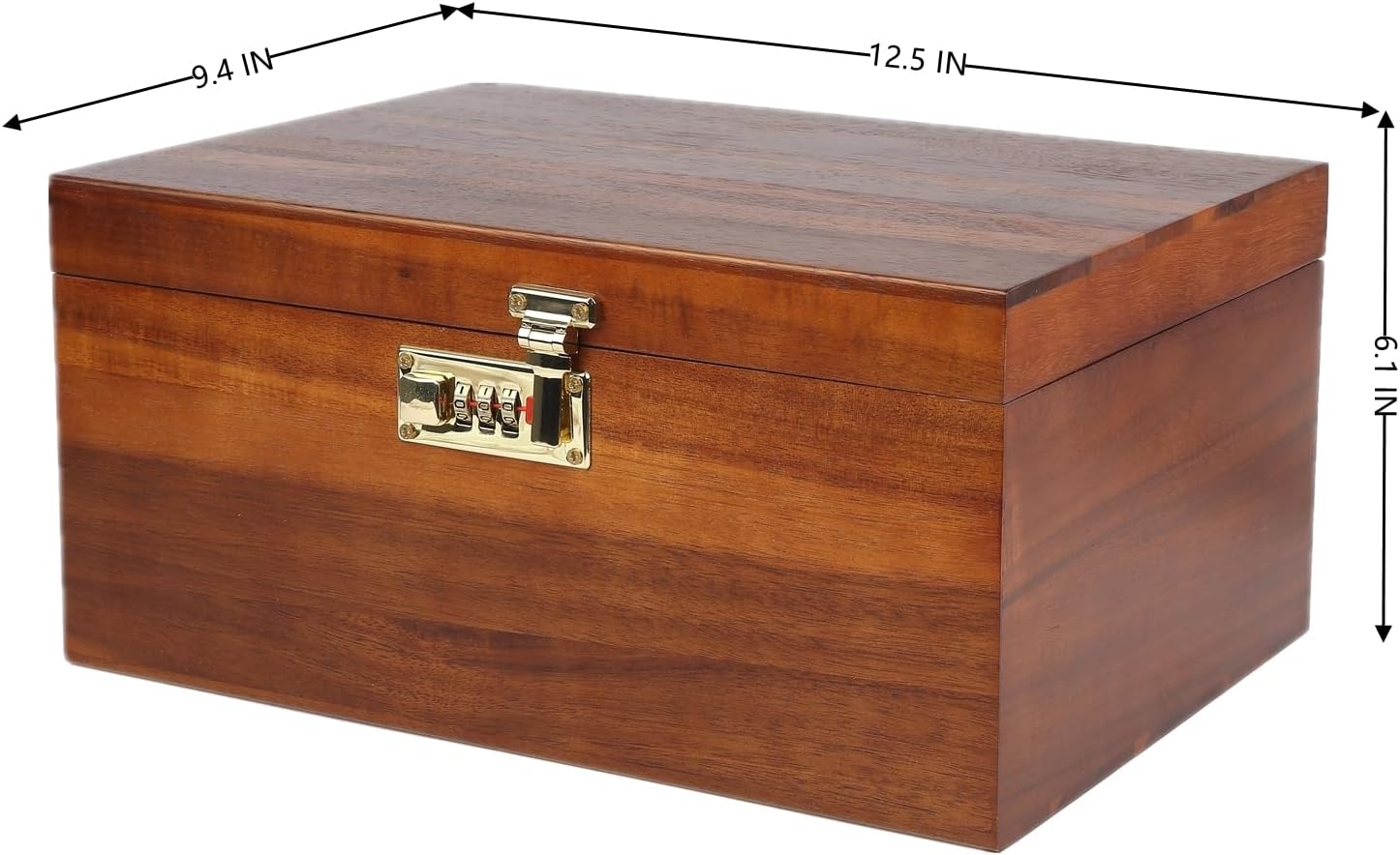 Brown Storage Basket — 5x9 - View 2