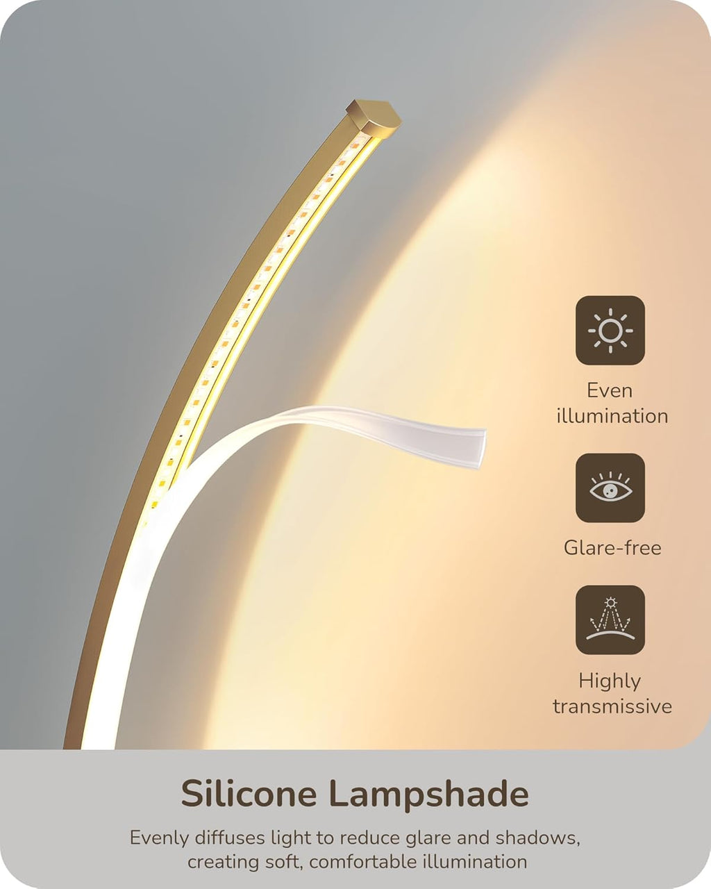 Luxe Black Bedside Lamp - View 3