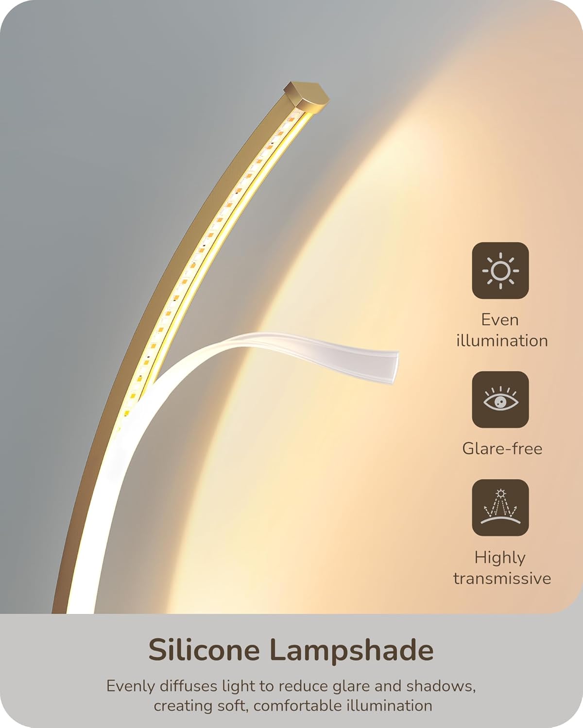 Luxe Black Bedside Lamp - View 3