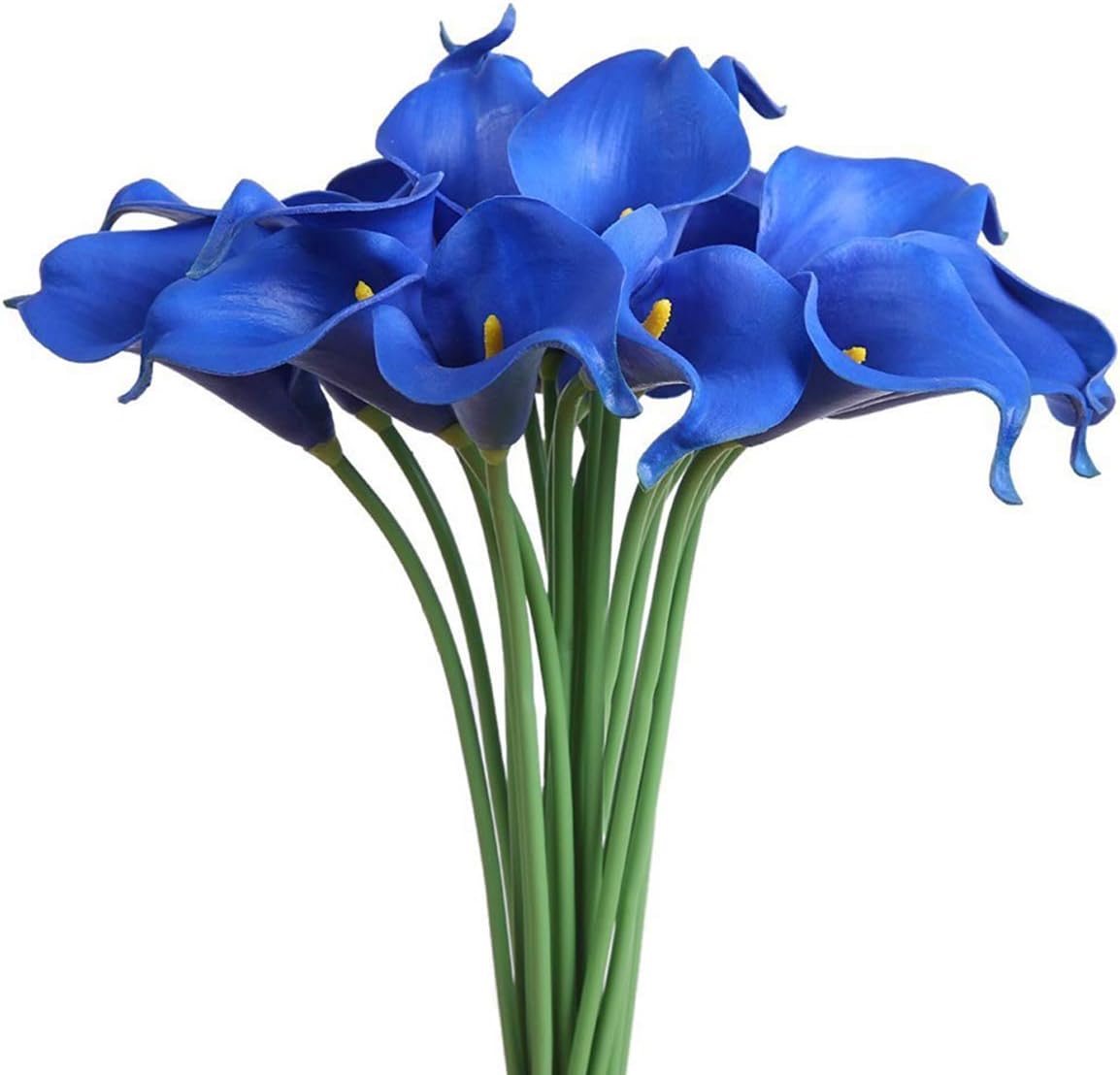 Black Artificial Plant — Royal Blue