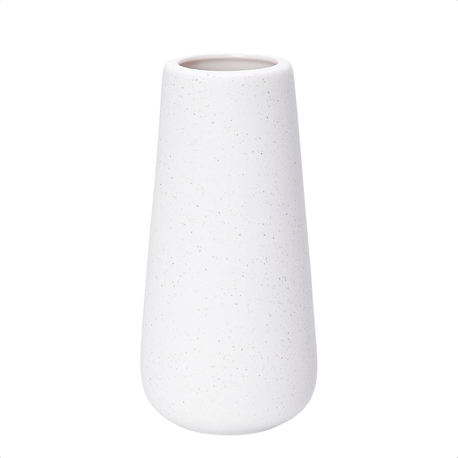 Modern Beige Flower Vase — 8" — 8 Inch