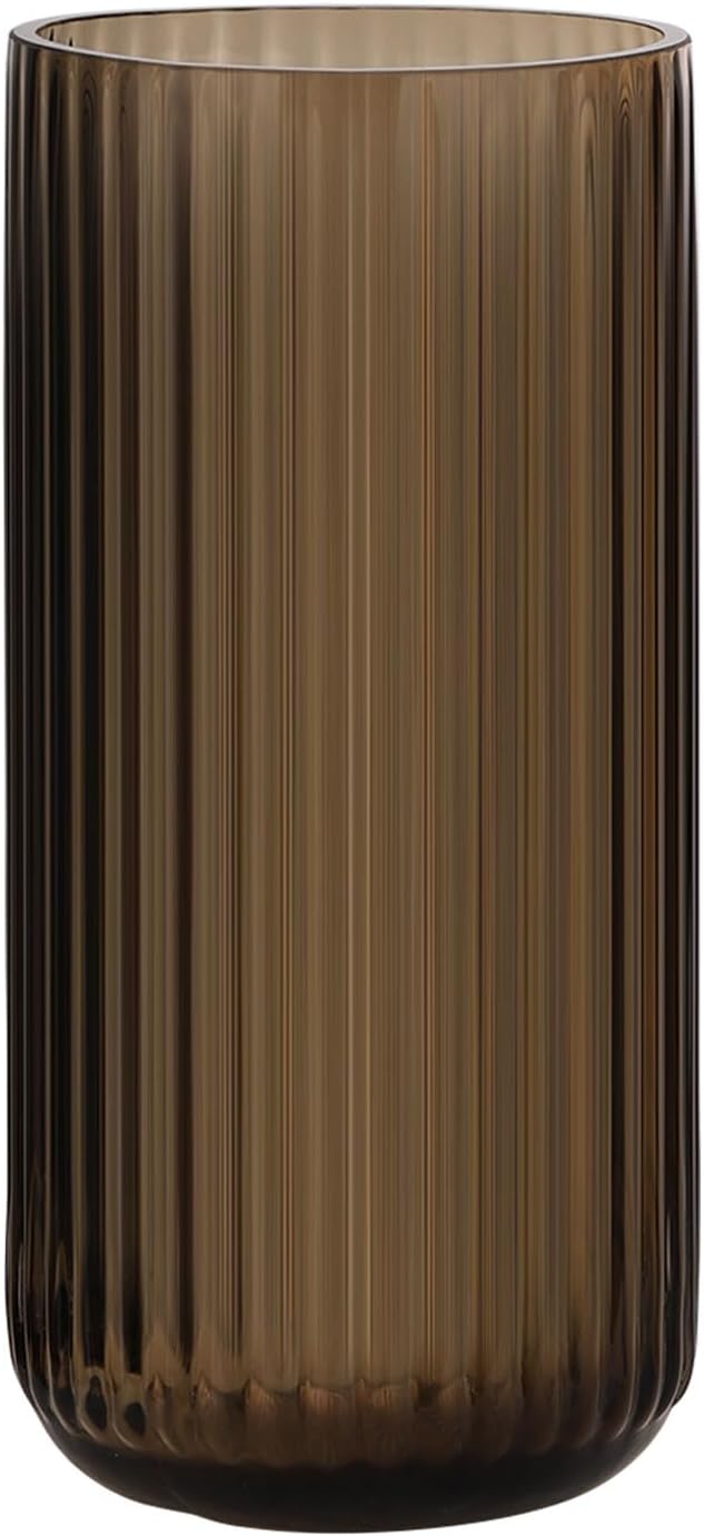Vintage Brown Flower Vase — 10" — 3.74*7.5in
