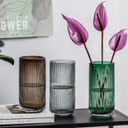 Modern Brown Flower Vase — 7.5" - View 6