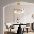 Luxe Black Chandelier — 22" - View 4