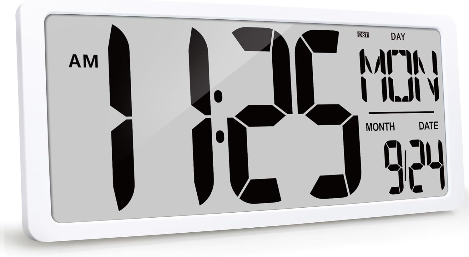 Battery Operated Wall Clock — 15.2" — 18.5" Battery Operated