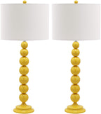 Modern Blue Table Lamp — Set of 2