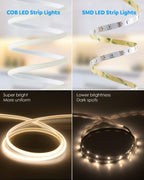 Dimmable White LED Strip Lights - View 5