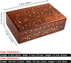 Luxe Wood Storage Basket — 8x5 - View 3