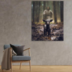Blue Canvas Wall Art — 8" - View 6
