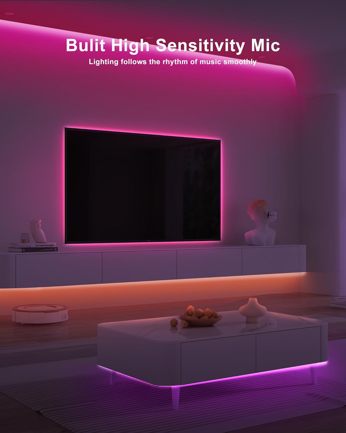 Dimmable Metal LED Strip Lights - View 3