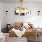 Luxe Black Chandelier — 22" - View 5