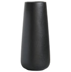 Farmhouse Black Decorative Vase — 11"