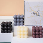 Scented Blue Candle Set - View 4