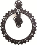 Black Wall Clock — Black