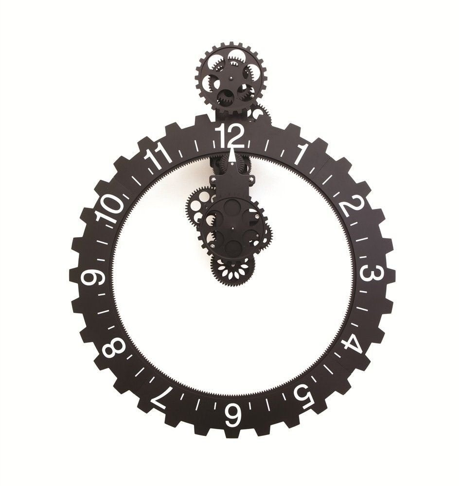Black Wall Clock
