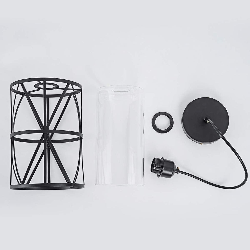 Black Pendant Light - View 8