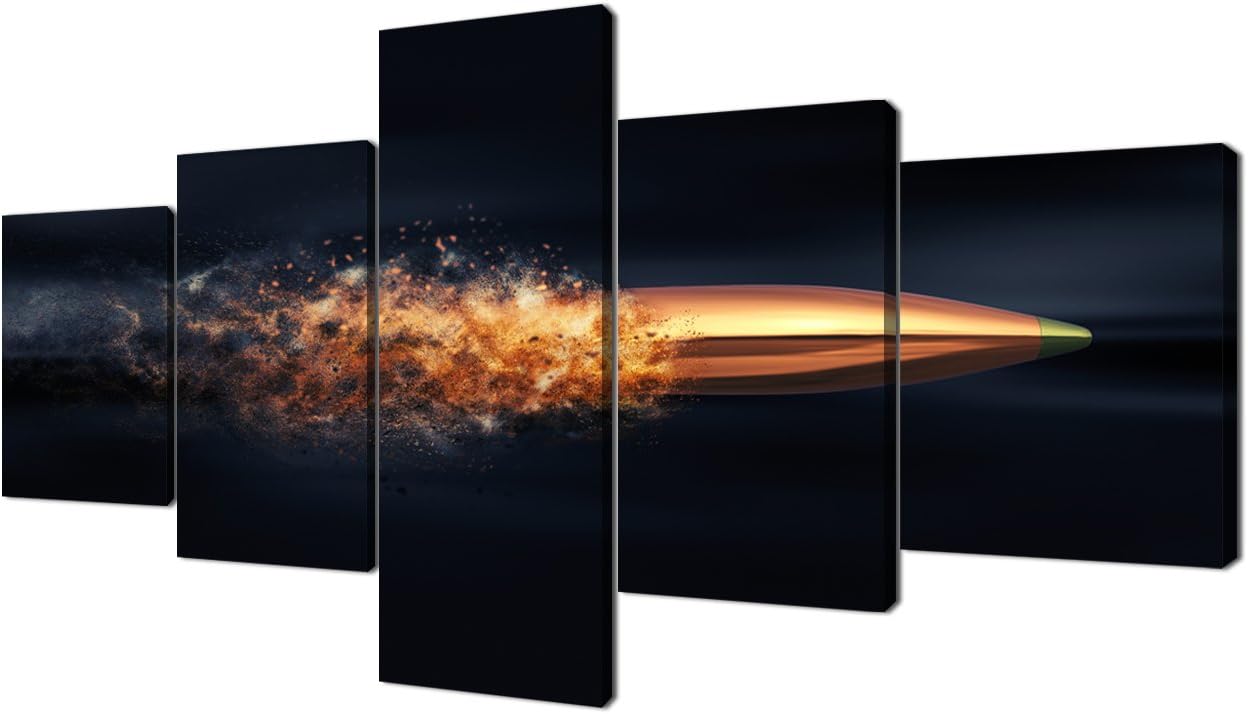 Framed Brown Wall Decor — 50" — Art-6