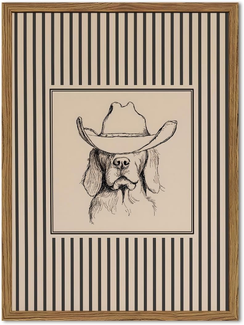 Framed Farmhouse Blue Wall Decor — 16" — 24"L x 16"W