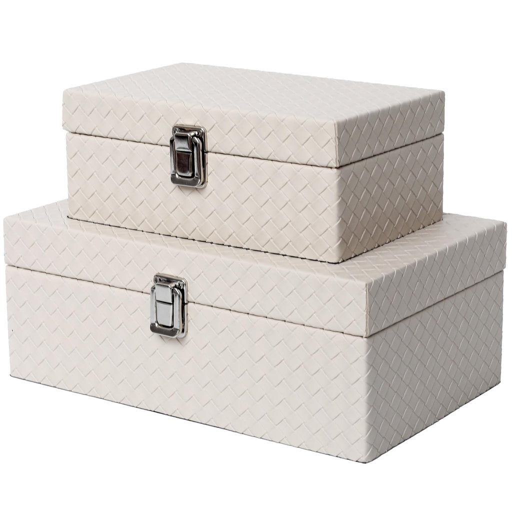 Gold Storage Basket — Set of 2