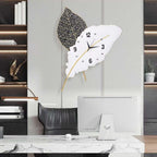 Modern Black Wall Clock — 27" - View 6