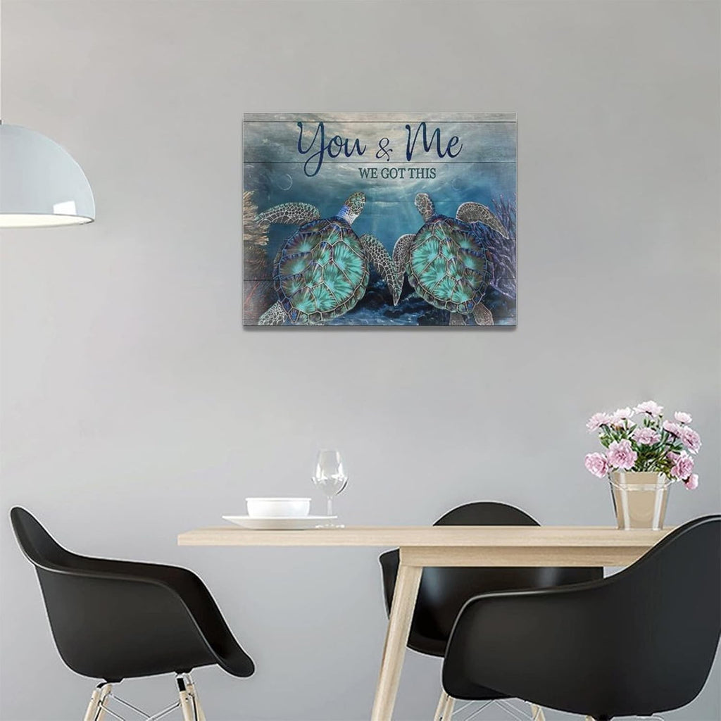 Framed Modern Metal Wall Art — 12" - View 4