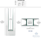 Modern Glass Mirror — 13.5" - View 6