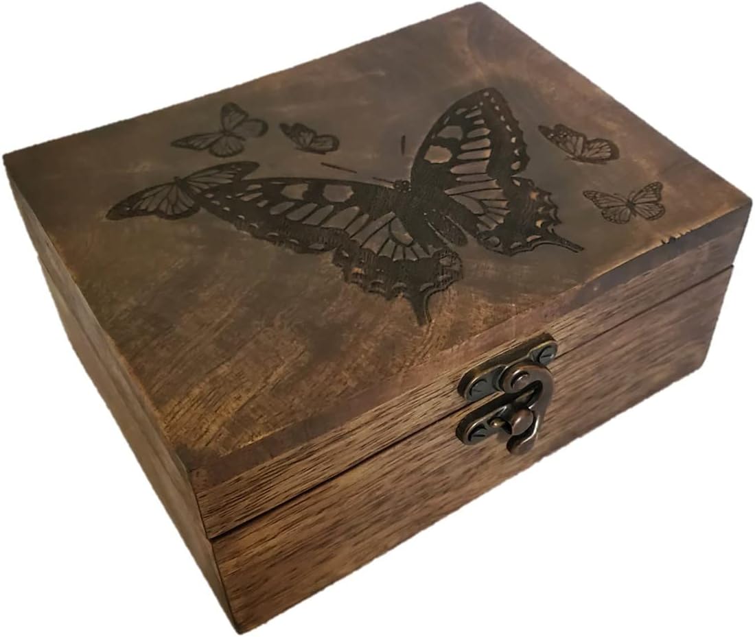 Metal Storage Basket — Butterfly