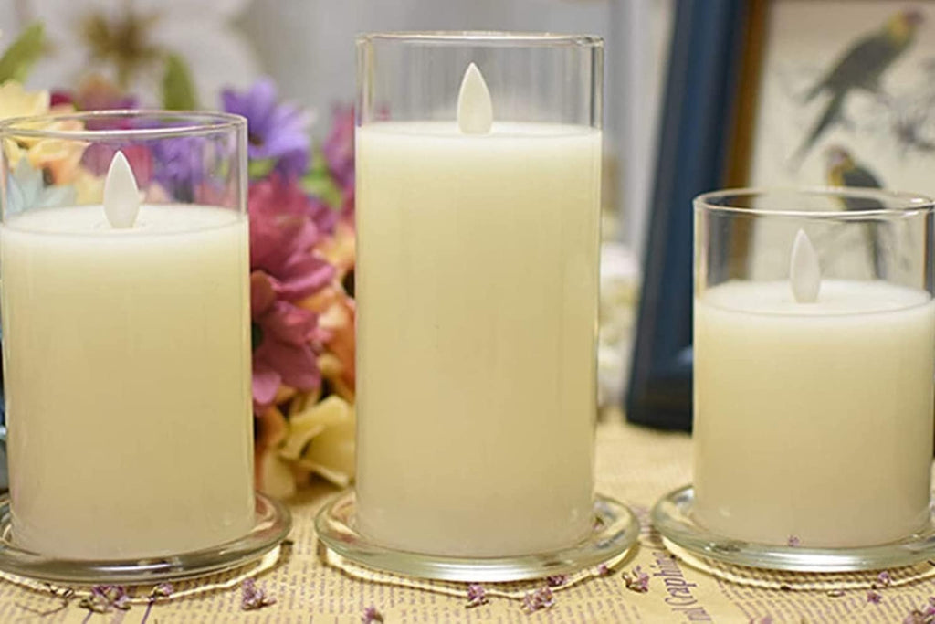 Round Glass Candle — 4" - View 5