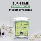 Wax Candle — Set of 3 - View 2