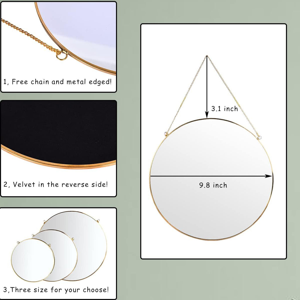 Luxe Glass Mirror — 9.8" - View 4